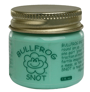 Bullfrog Snot 1 All Scale - 1oz  29.6mL -- Liquid Plastic Traction Tire for Locomotives