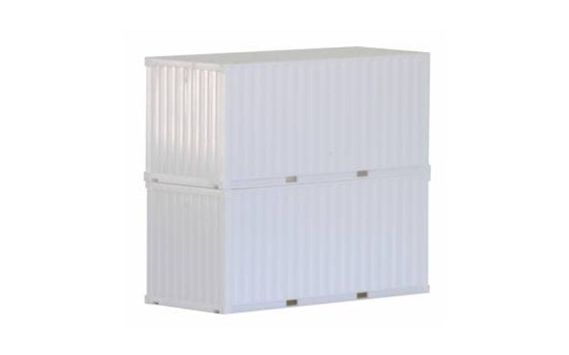 Promotex 005441 1/87 Scale 20' Container - Pack of 2