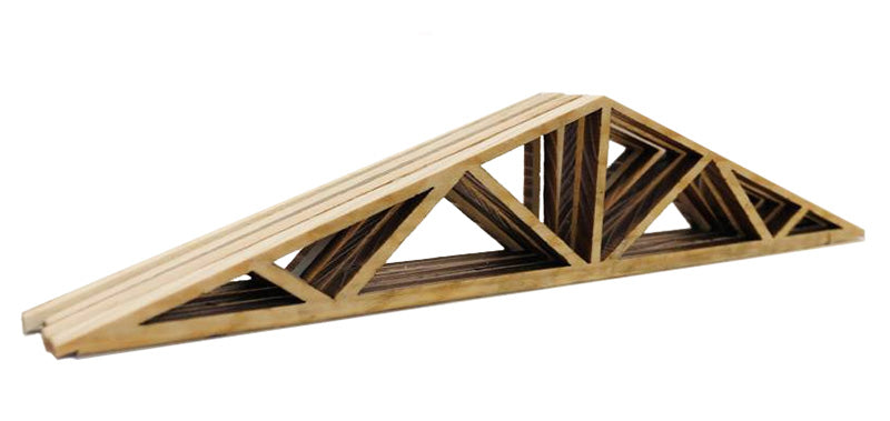 Promotex 005508 1/87 Scale Wooden Rafter Load - 4 pcs