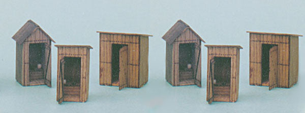 Banta Model Works 2021 Ho Outhouse Collection 6'N1
