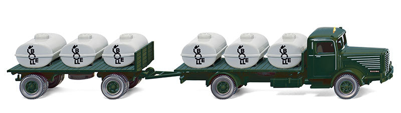 Wiking 085602 1/87 Scale Bolle - Bussing 8000 Tanker Truck High Quality