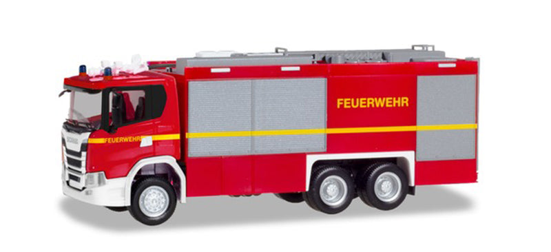 Herpa 094375 1/87 Scale Fire Service - Scania CG 17 Fire Truck