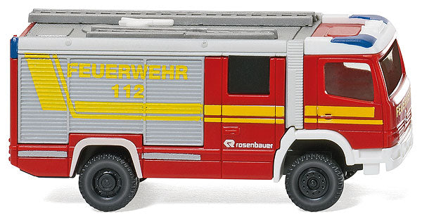 Wiking 096303 1/160 Scale Rosenbauer RLFA 2000 AT Fire Truck High Quality