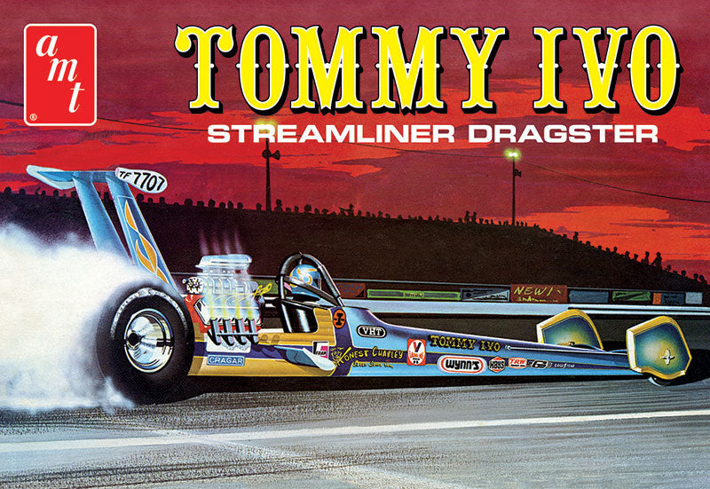 Amt 1254 1/25 Scale Tommy Ivo Streamliner Dragster