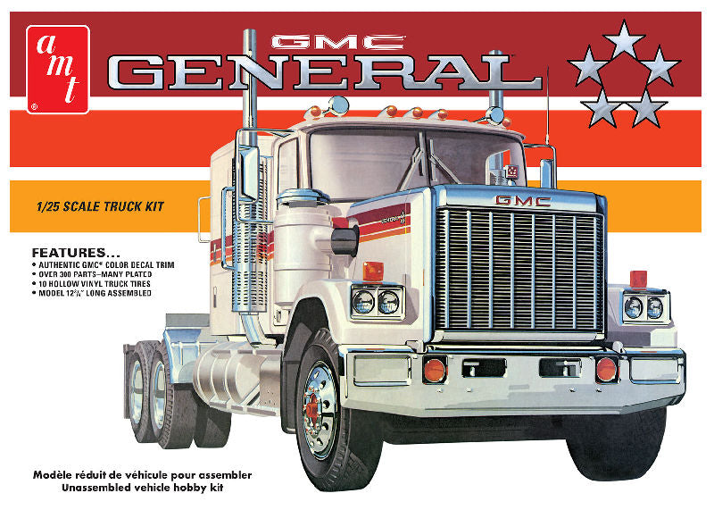 Amt 1272 1/25 Scale 1976 GMC General Semi Tractor
