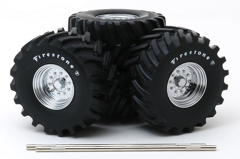 Greenlight 13546 1/18 Scale Firestone - 48-Inch Monster Truck Wheel and Tire
