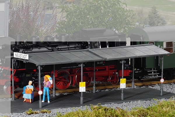 Piko 62004 G Scale Covered Platform