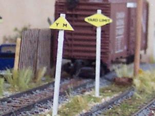 Osborn Models 3053 N Yard Limit Signs