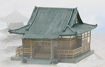 Tomytec 311591 N Scale Japanese Temple Set -- Kit