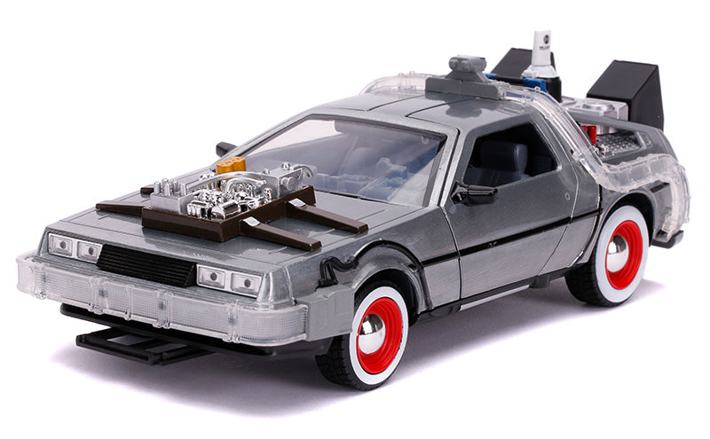 Jada Toys 32166 1/24 Scale DeLorean Time Machine
