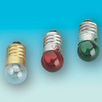 Brawa 3330 All Scale Bulbs for E10 Size Sockets -- 3.5V Clear, 200mA
