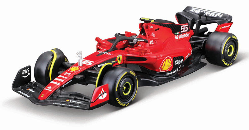 Bburago 36835-NO55 1/43 Scale 2023 Ferrari Racing #55