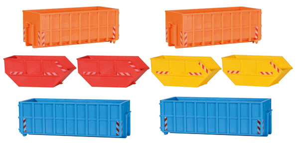 Kibri 38648 1/87 Scale Roll Off Containers