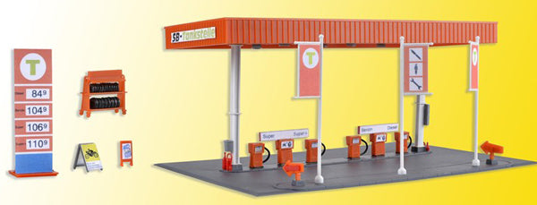Kibri 38705 1/87 Scale SB-Tankstelle - Self-Service Gas Station