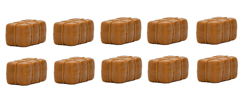 Vollmer 45243 1/87 Scale Square Hay Bales - 10 Piece Set Made
