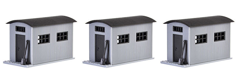 Vollmer 45743 1/87 Scale Curved Roof Utility Sheds