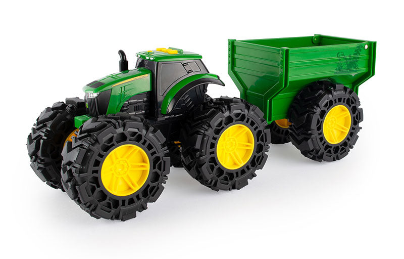 Ertl 47353  Scale John Deere Monster Treads Tractor and Wagon