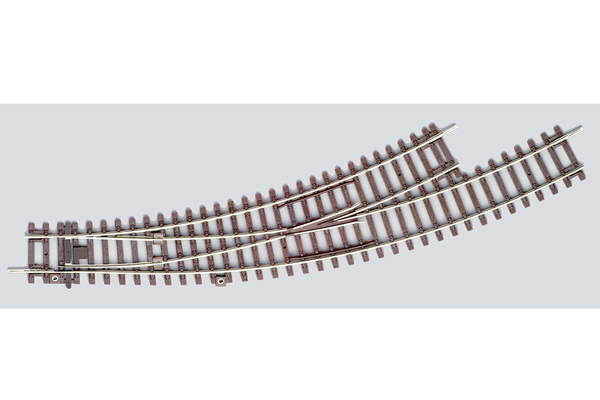 Piko 55222 HO Scale Left Curved Switch BWL R2/R3