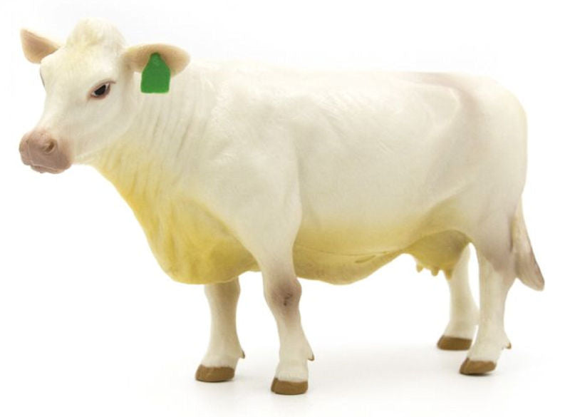 Little Buster 500258 1/16 Scale Charolais Cow - SUPER DURABLE Made of solid