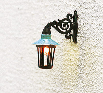 Brawa 5352 HO Scale Wall-Mounted Light -- Hanging Wall Lantern