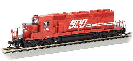Bachmann 67030 HO Scale EMD SD40-2 - Standard DC -- Soo Line 6601 (white, red, black)