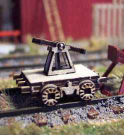 Osborn Models 1107 Ho Railroad Hand Car Static 2P