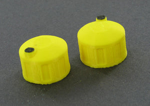 3D To Scale 64-325-Y 1/64 Scale Bulk Fluid Tank - 2 pack yellow