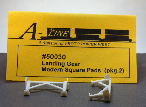 A Line Products 50030 HO Scale Landing Gear for Semi Trailers pkg(2)
