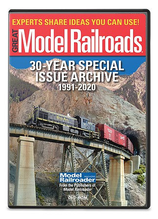 Kalmbach 15363 All Scale DVD-ROM -- Great Model Raliroads 30-Year Archive