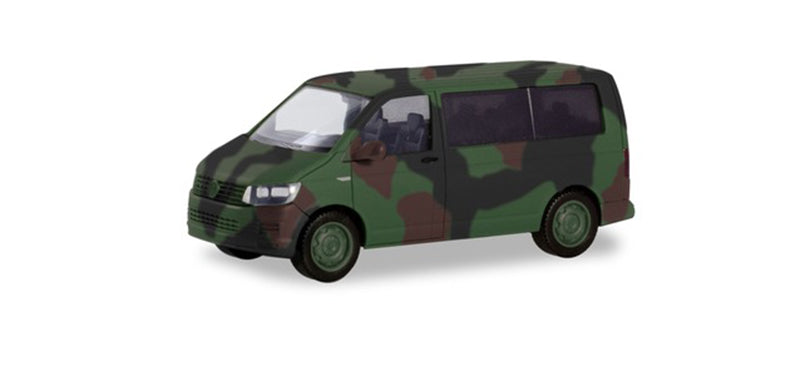 Herpa 700702 1/87 Scale Armed Forces - Volkswagen T6 Bus high quality