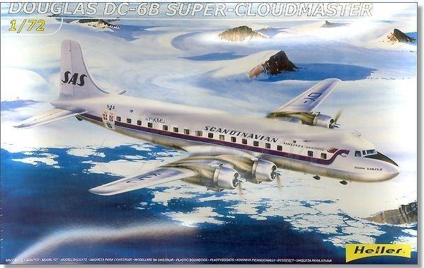 Heller 80315 1/72 DC6B Super Cloudmaster Aircraft