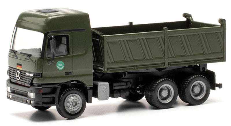 Herpa 747004 1/87 Scale German Armed Forces - Mercedes-Benz Actros Dump Truck