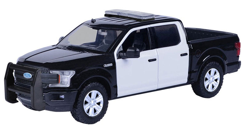 Motormax 76981BKWT 1/27 Scale Police - 2019 Ford F-150 Pickup
