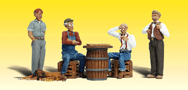 Woodland Scenics 2132 N Scale Scenic Accents(R) Figures -- Checker Players