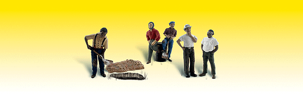 Woodland Scenics 2205 N Scale Scenic Accents(R) Figures -- One-Man Crew