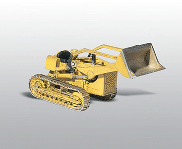 Woodland Scenics 235 HO Scale American Construction Equipment (Unpainted Metal Kit) -- Tracked Front End Loader