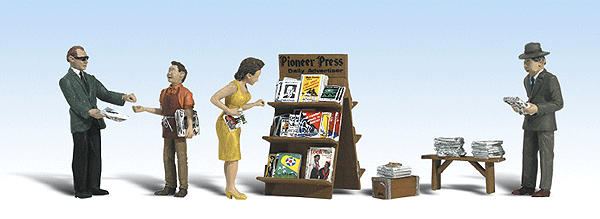 Woodland Scenics 2740 O Scale Newsstand - Scenic Accents(R)