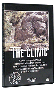 Woodland Scenics 970 All Scale DVD -- The Clinic (Landscaping How-To)