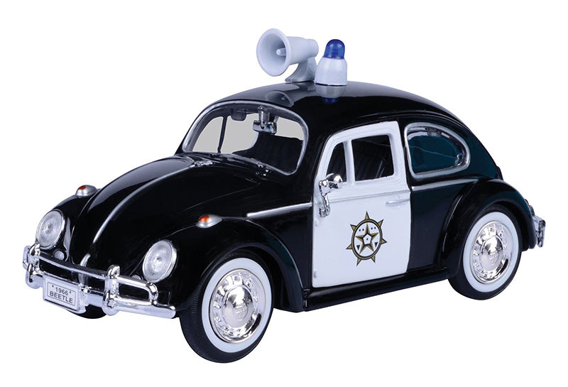 Motormax 79578 1/24 Scale Police - Volkswagen Beetle