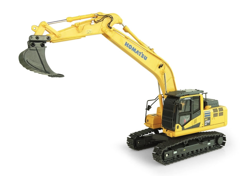 Universal Hobbies 8122 1/50 Scale Komatsu PC210 LC-11 Tracked Excavator Features: body swivels