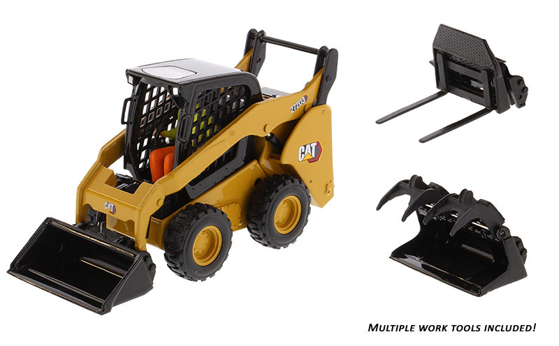 Diecast Masters 85678 1/32 Scale Caterpillar 272D3 Skid Steer