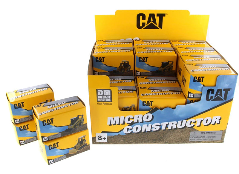 Diecast Masters 85980CB-CASE  Scale Caterpillar 36-Piece Micro-Constructor Series