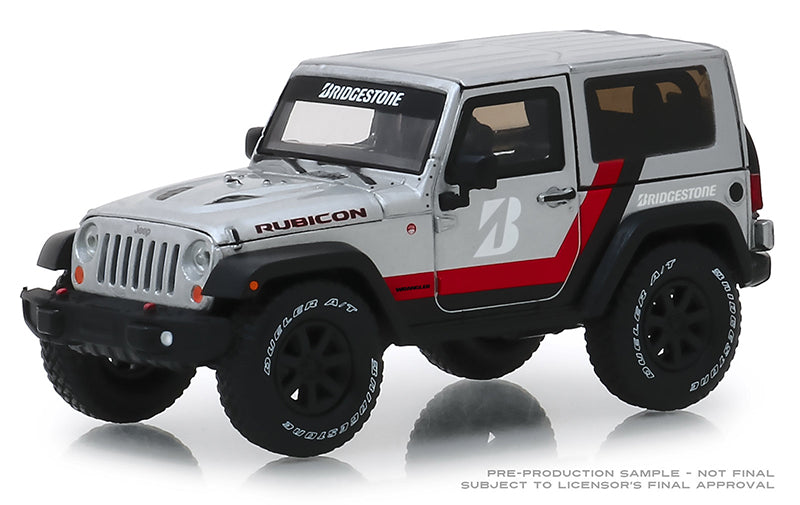 Greenlight 86174 1/43 Scale Bridgestone Racing - 2014 Jeep Wrangler Rubicon Authentic