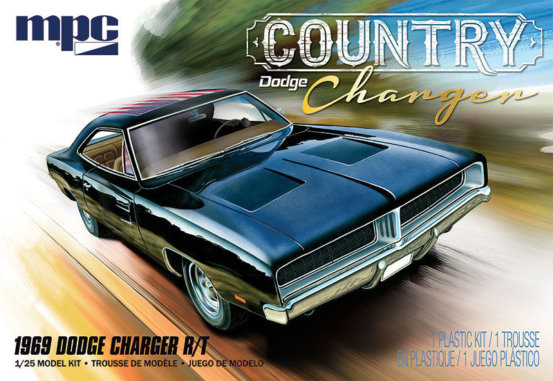 Mpc 878 1/25 Scale 1969 Dodge Country Charger R/T
