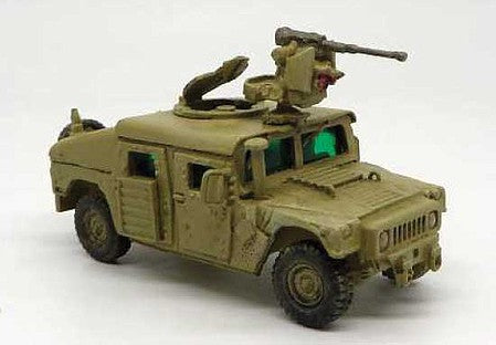 Trident Miniatures 87262 HO Scale M1114 Hummer with Roof Gun - Resin Kit -- US Army (unpainted)