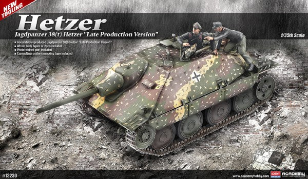 Academy 13230 1/35 Jagdpanzer 38(t) Hetzer Late Tank