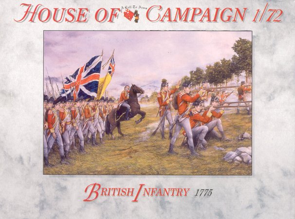 A Call To Arms 65 1/72 British Infantry 1775 (32)