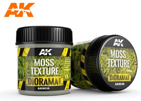 AK Interactive 8038 Diorama Series: Moss Texture 100ml Bottle