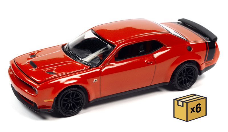 Auto World AWSP111-A-CASE 1/64 Scale 2019 Dodge Challenger R/T Scat Pack