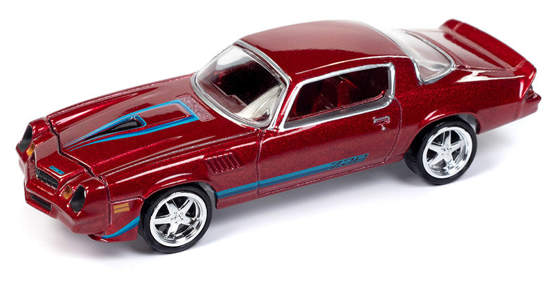 U*A様 Chevrolet Camaro スタジャン 刺繍Mサイズ レーシング Auto World AWSP155 1/64 Scale 1979 Chevrolet Camaro Z28